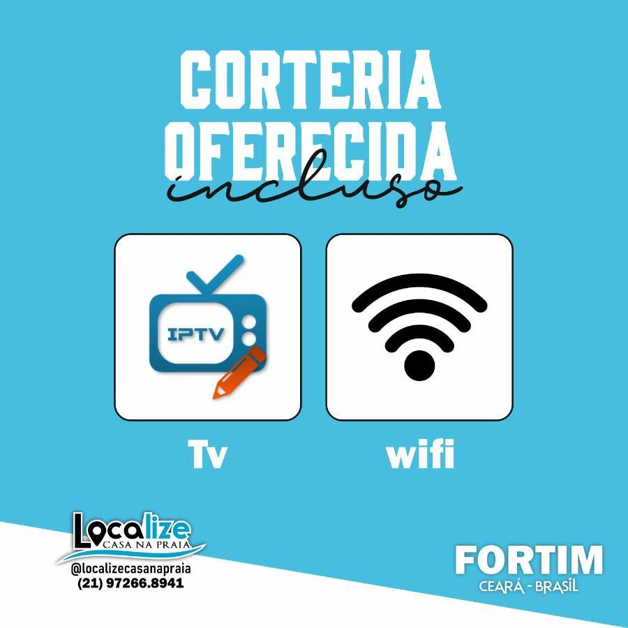 Localize Casa Na Praia Fortim Exteriör bild